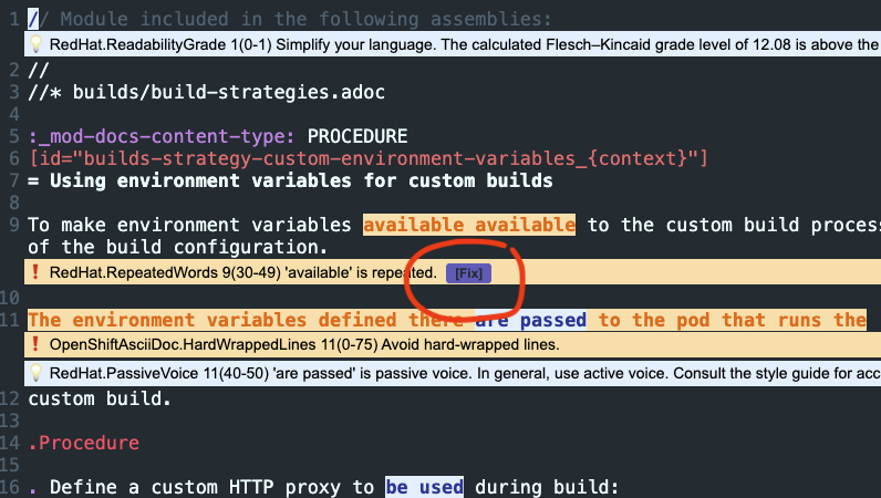 AI-powered fix workflow with approval interface